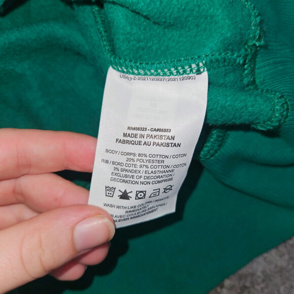 Nike Green Oversized Crewneck Sweatshirt Size XS - Picture 6 of 7